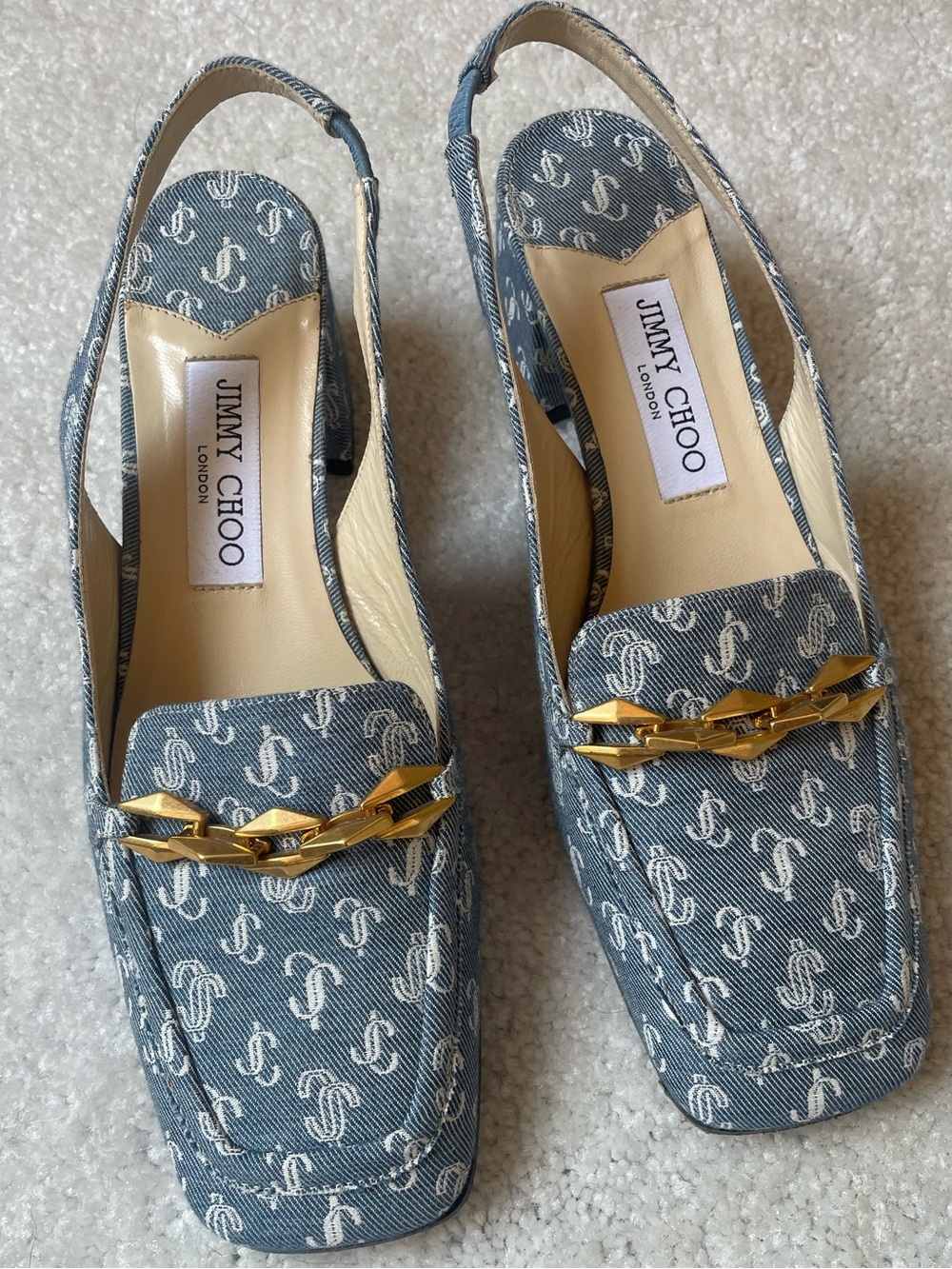 Jimmy Choo Diamond Tilda 45 Slingback Pump - Picture 3 of 7